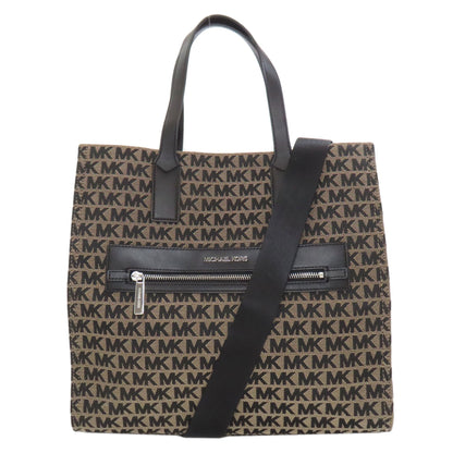 Michael Kors MK Signature 2WAY Tote Bag Canvas Ladies [Used]