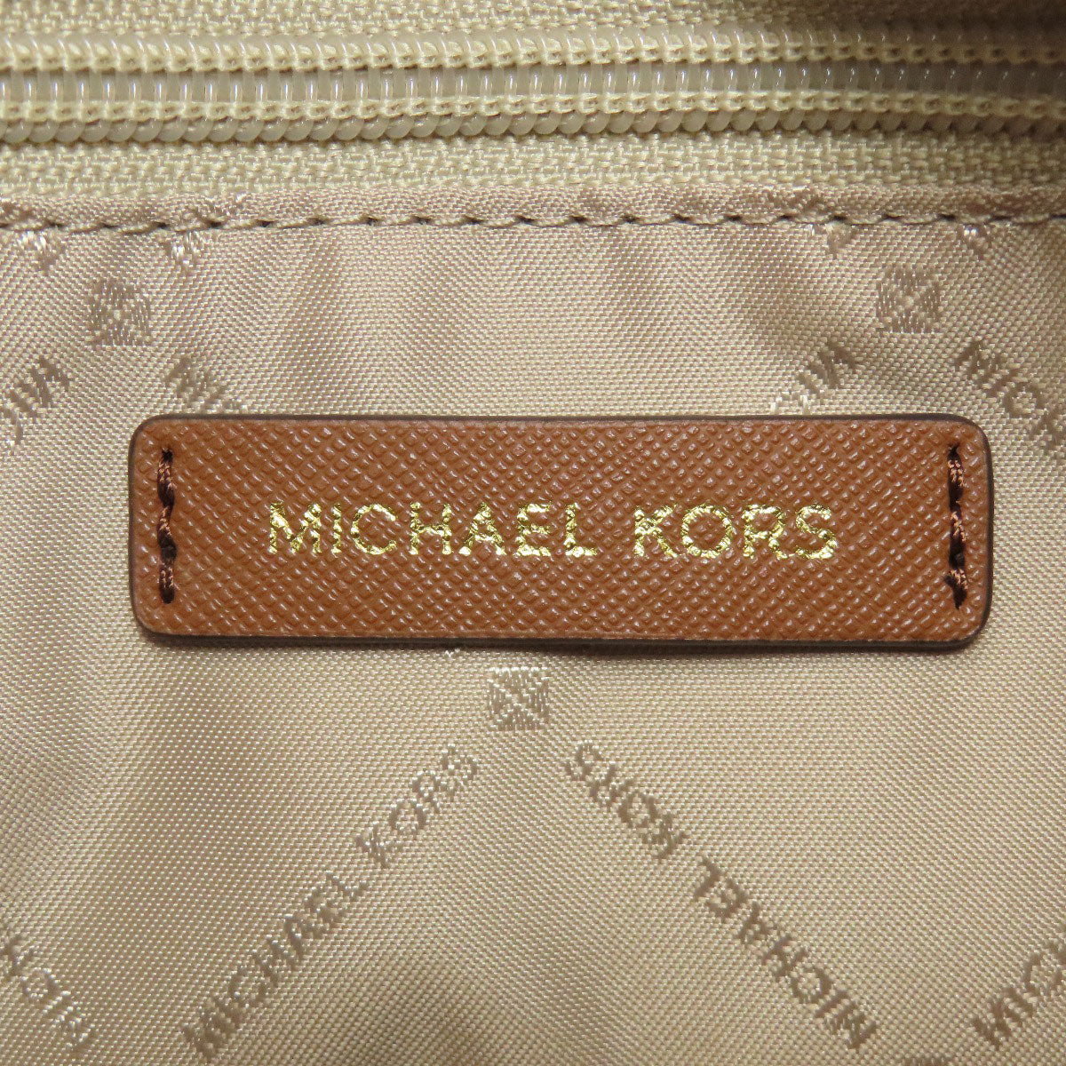 Michael Kors MK Signature 2WAY Handbag PVC Ladies [Used]