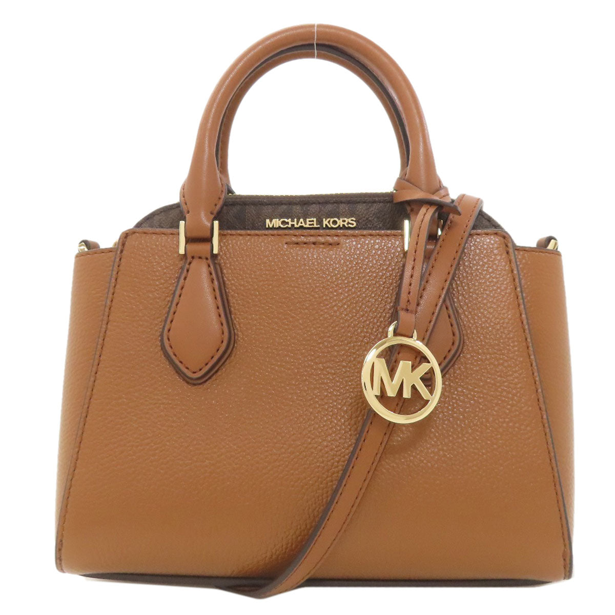 Michael Kors Dahlia 2-in-1 Small Satchel, 2-Way Handbag PVC Ladies [Used]