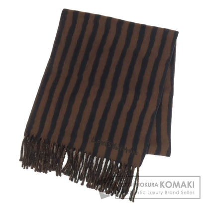 LOUIS VUITTON Stripe Scarf Cashmere woolLadies [Used]