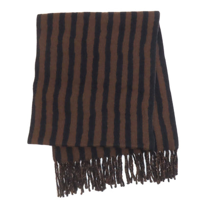LOUIS VUITTON Stripe Scarf Cashmere woolLadies [Used]