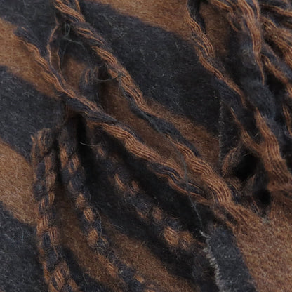 LOUIS VUITTON Stripe Scarf Cashmere woolLadies [Used]