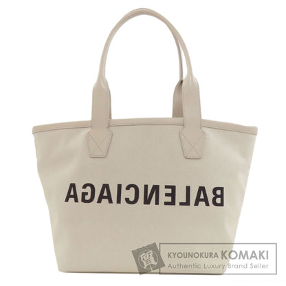 バレンシアガ 692008 ジャンボ スモール トートバッグ キャンバス レディース 【中古】【BALENCIAGA】