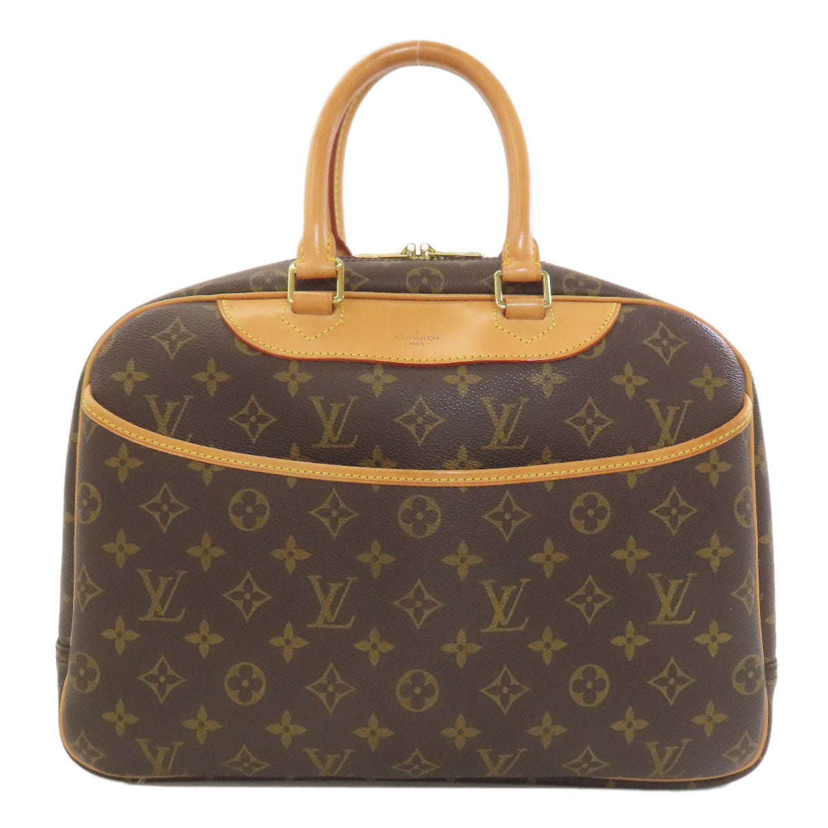 ルイヴィトン M47270 ドーヴィル ハンドバッグ モノグラムキャンバス レディース 【中古】【LOUIS VUITTON】