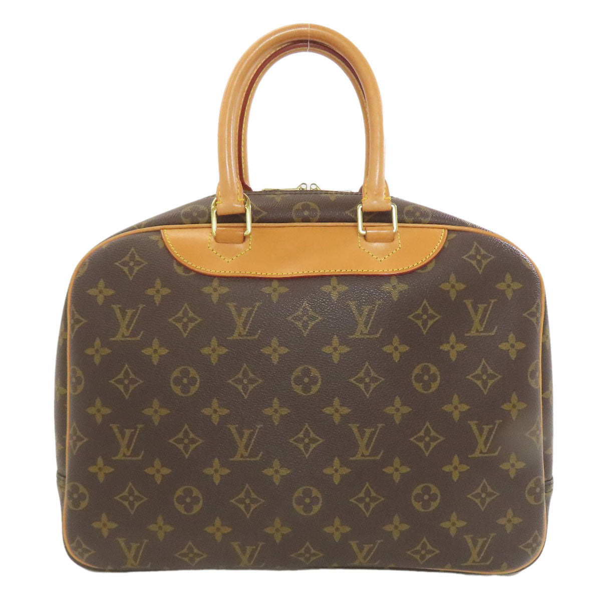 ルイヴィトン M47270 ドーヴィル ハンドバッグ モノグラムキャンバス レディース 【中古】【LOUIS VUITTON】