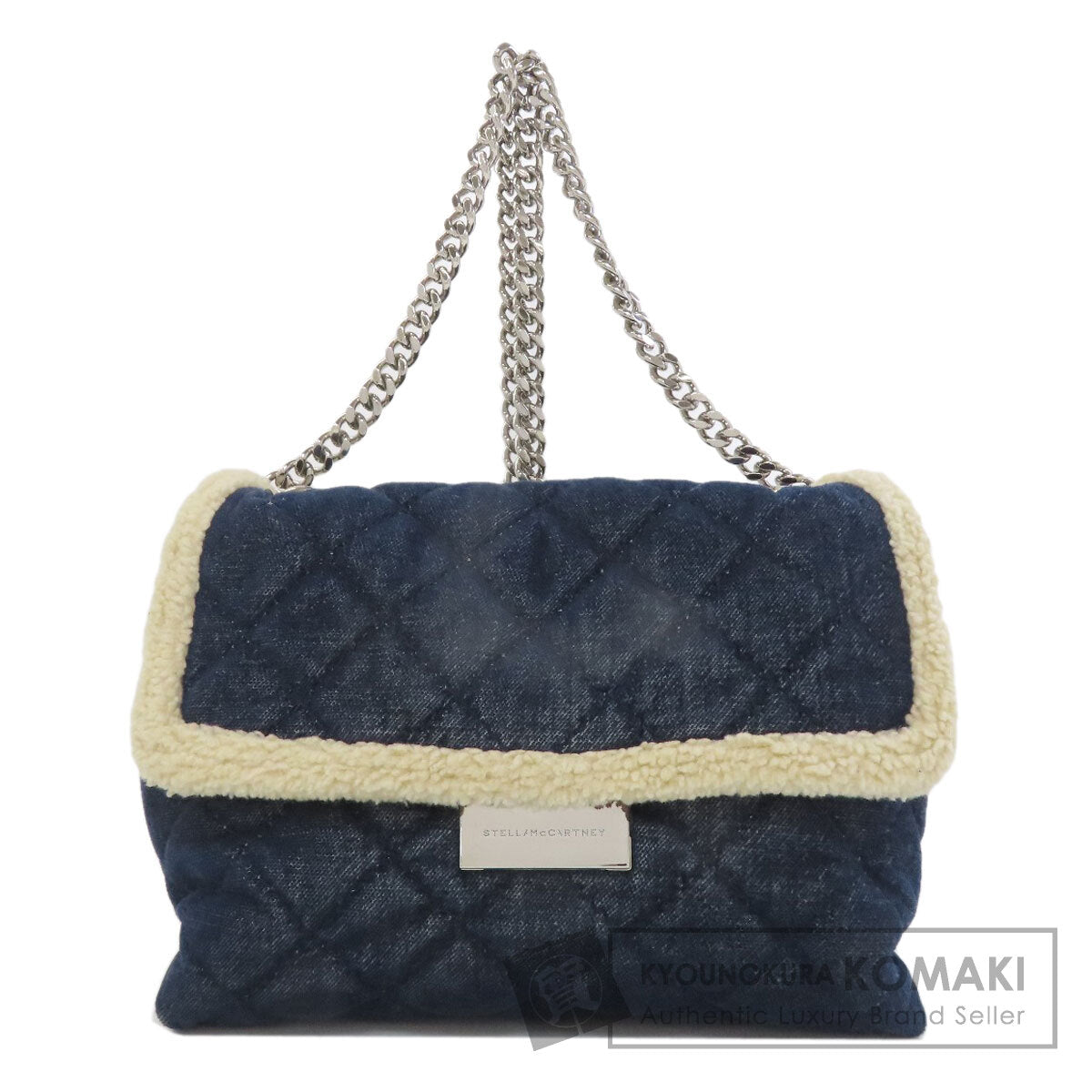 ステラマッカートニー チェーンショルダー 2WAY ショルダーバッグ デニム レディース 【中古】【Stella McCartney】