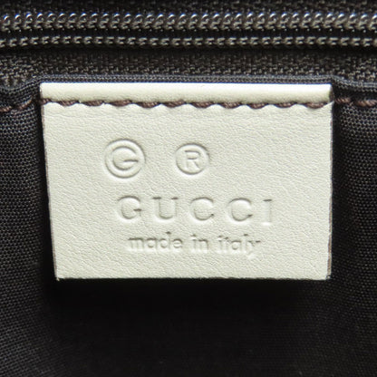GUCCI 257250 Outlet GG Boots GG Supreme Handbag PVC Ladies [Used]