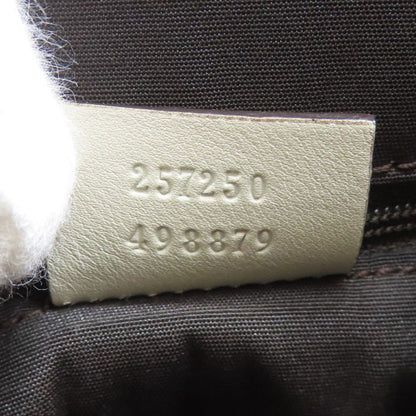 GUCCI 257250 Outlet GG Boots GG Supreme Handbag PVC Ladies [Used]