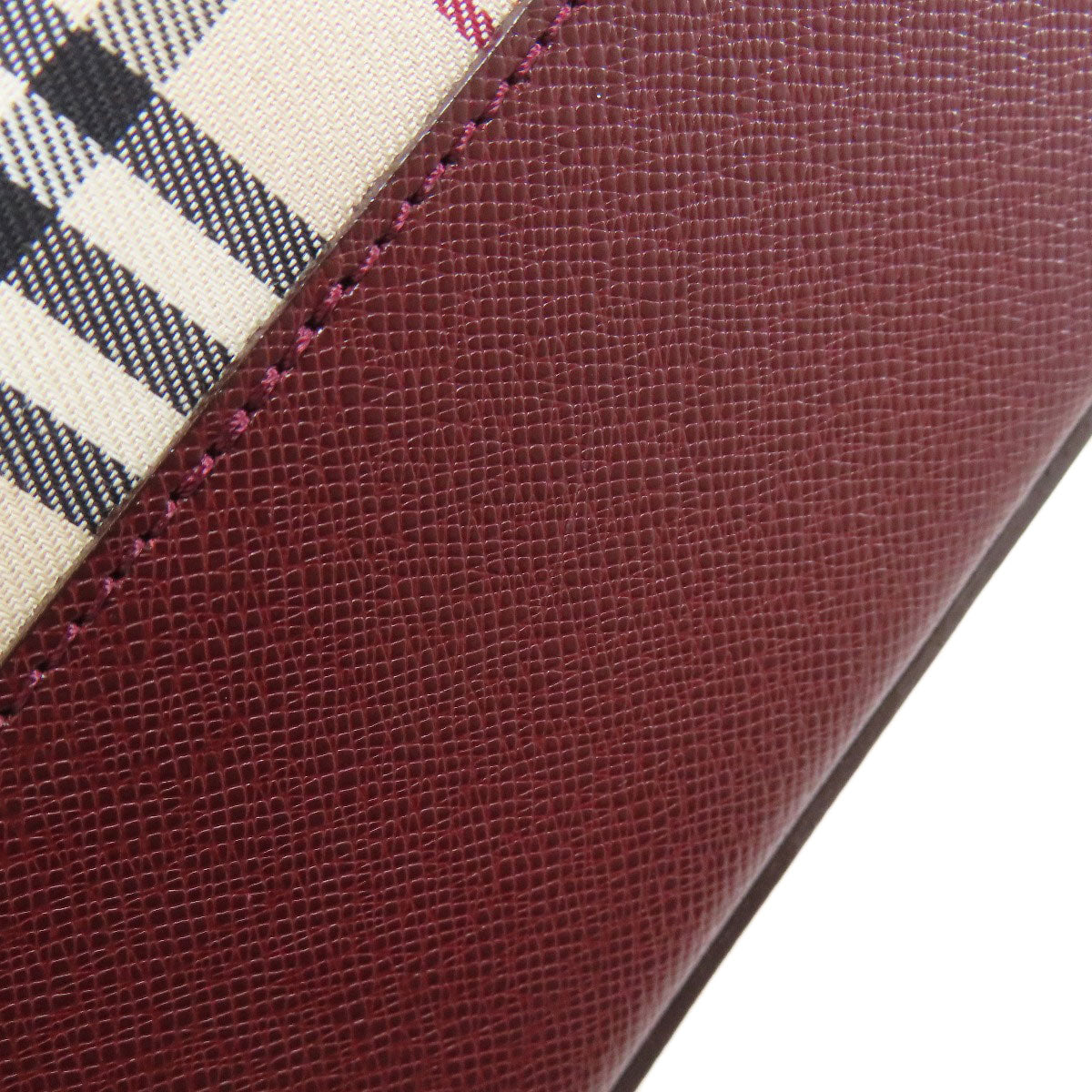 バーバリー ワンショルダー バーバリーチェック ノバチェック ショルダーバッグ キャンバス レディース 【中古】【BURBERRY】