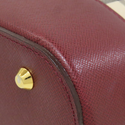 バーバリー ワンショルダー バーバリーチェック ノバチェック ショルダーバッグ キャンバス レディース 【中古】【BURBERRY】