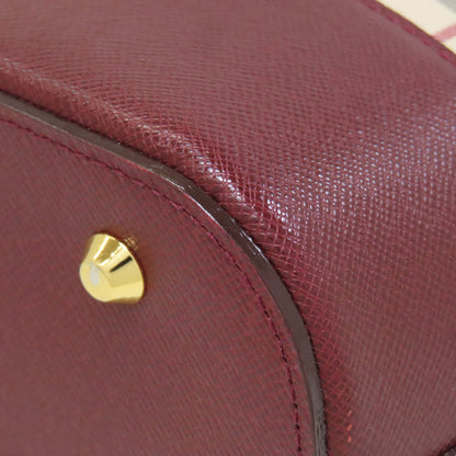 バーバリー ワンショルダー バーバリーチェック ノバチェック ショルダーバッグ キャンバス レディース 【中古】【BURBERRY】