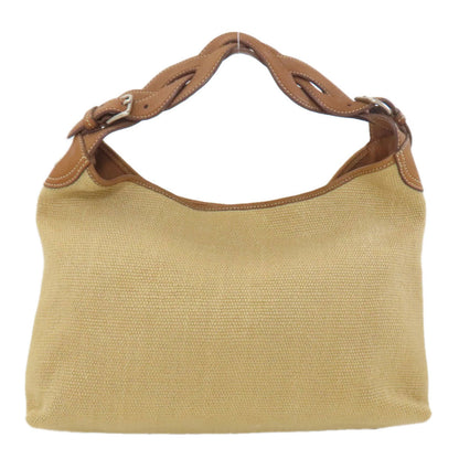 MIUMIU one belt Shoulder Bag Canvas Ladies [Used]