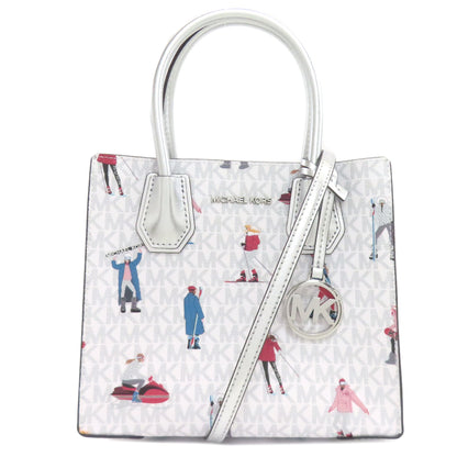 Michael Kors Winter character motif 2-way Handbag PVC Ladies [Used]