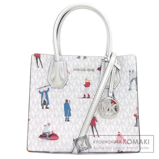 Michael Kors Winter character motif 2-way Handbag PVC Ladies [Used]