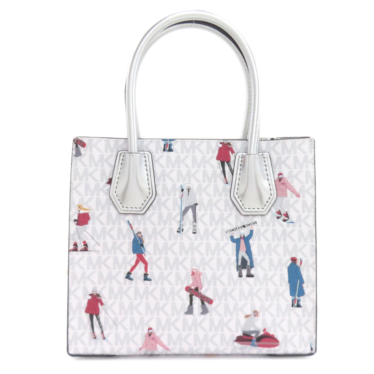 Michael Kors Winter character motif 2-way Handbag PVC Ladies [Used]