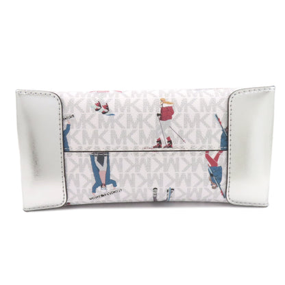 Michael Kors Winter character motif 2-way Handbag PVC Ladies [Used]