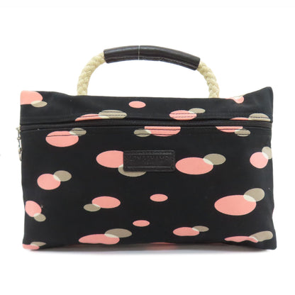 Longchamp Mini pouch with handle Handbag Canvas Ladies [Used]