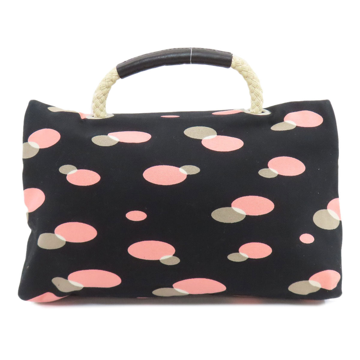 Longchamp Mini pouch with handle Handbag Canvas Ladies [Used]