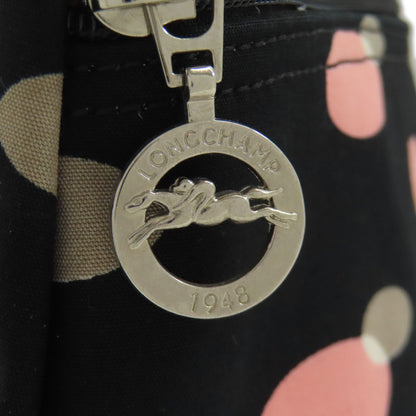 Longchamp Mini pouch with handle Handbag Canvas Ladies [Used]