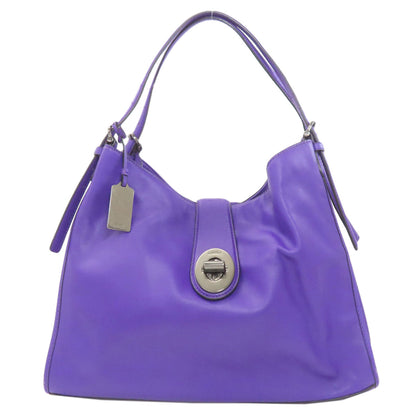 COACH 32221 logo Handbag Leather Ladies [Used]