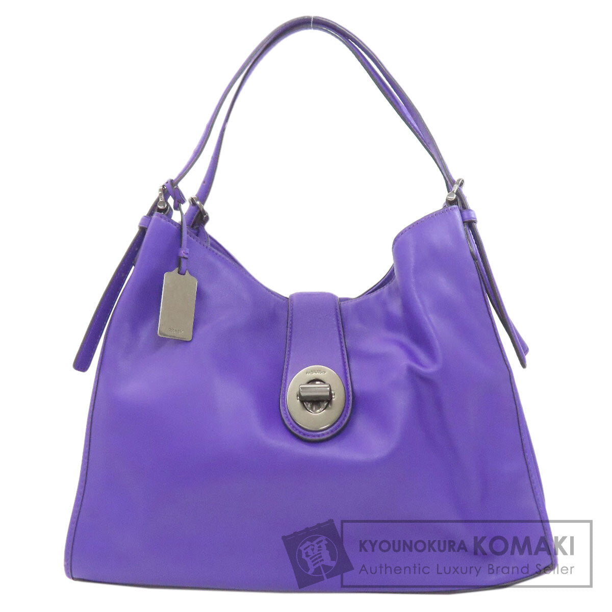 COACH 32221 logo Handbag Leather Ladies [Used]