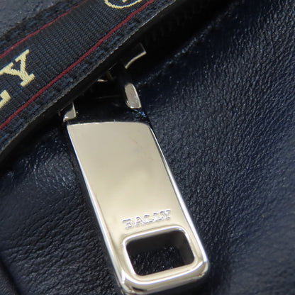 BALLY logo Shoulder Bag Leather Ladies [Used]