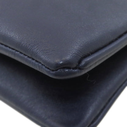 BALLY logo Shoulder Bag Leather Ladies [Used]