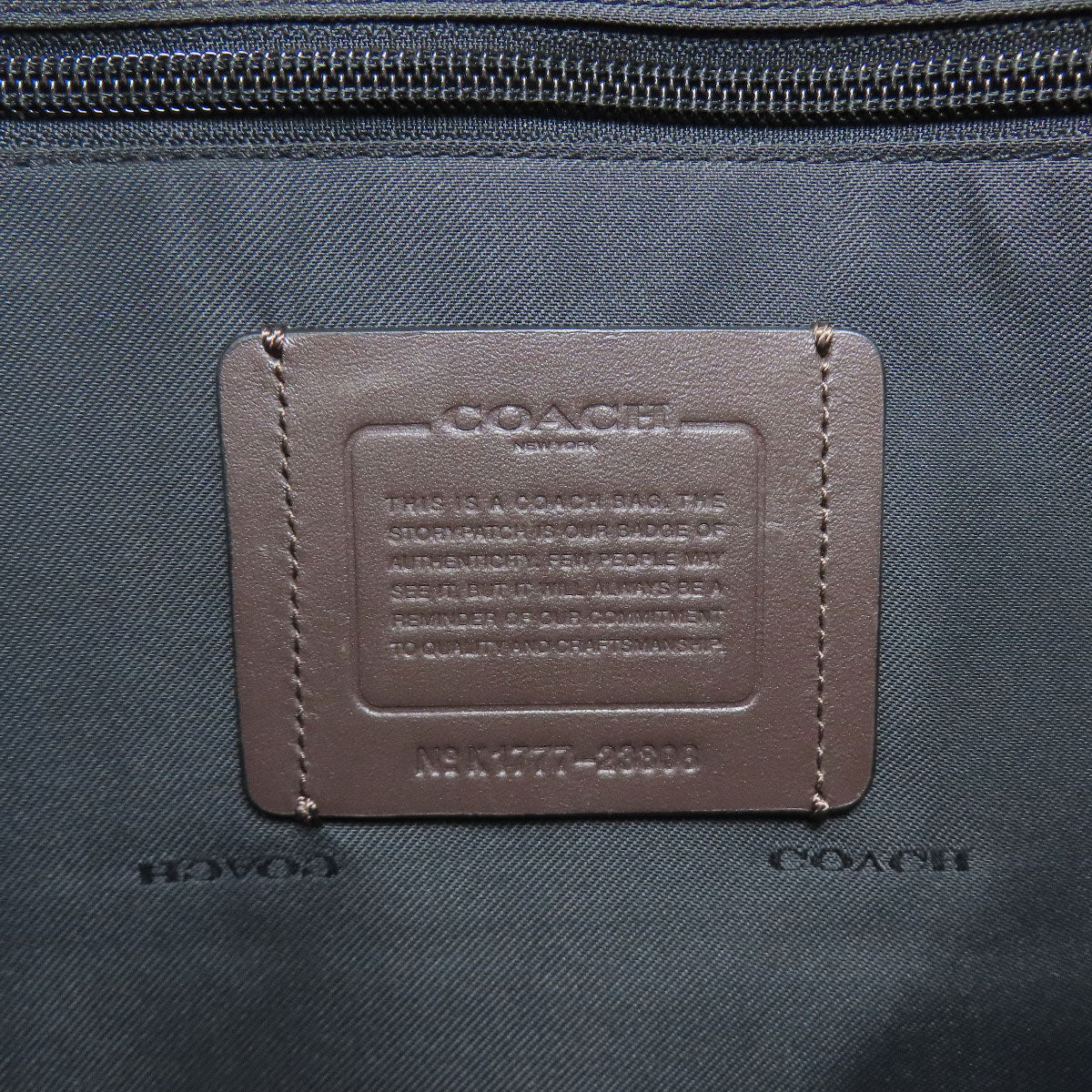 COACH 23808 Briefcase 2WAY Business bag Nylon mens [Used]