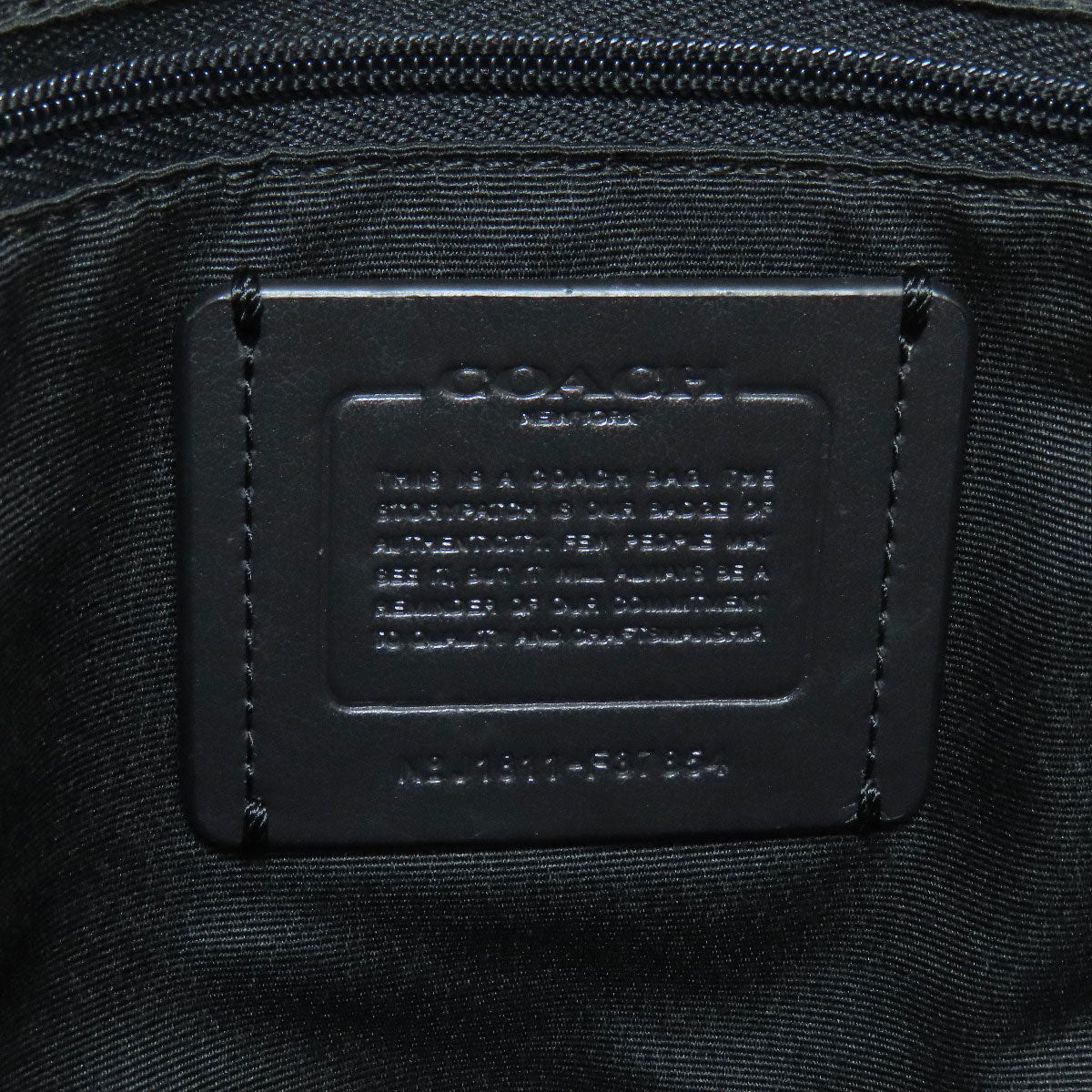 COACH F37854 Chainpattern Tote Bag PVC LeatherLadies [Used]