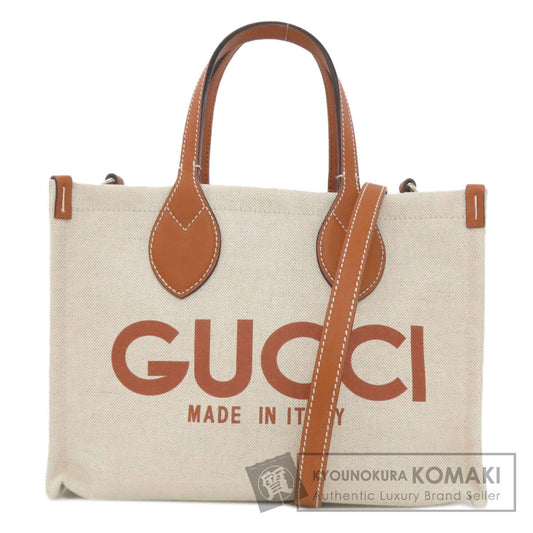 GUCCI 772144 Gucci Print Small Handbag Canvas Ladies [Used]