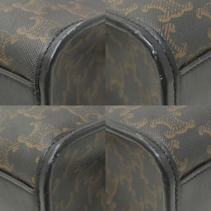 CELINE Triomphe 2WAY Handbag PVC Ladies [Used]