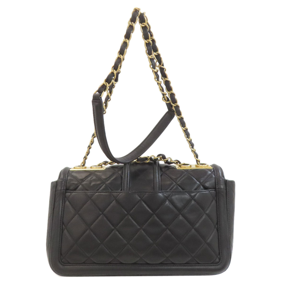 CHANEL ChainShoulder Matelasse GoldHardware Shoulder Bag Lambskin Ladies [Used]