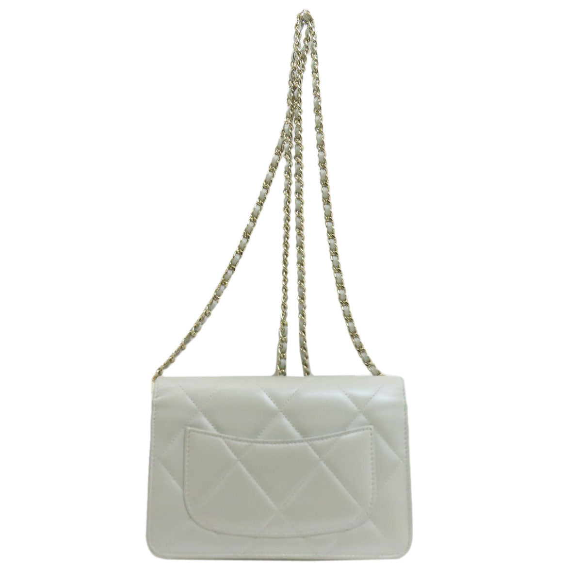 CHANEL ChainShoulder Matelasse GoldHardware Shoulder Bag Lambskin Ladies [Used]