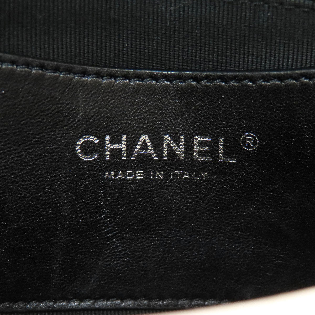 CHANEL Mademoiselle Bowling Bag SilverHardware Shoulder Bag Enamel Ladies [Used]