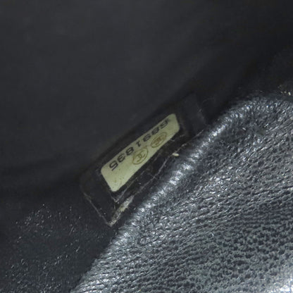 CHANEL Medallion SilverHardware Tote Bag Grained Calfskin Skin Ladies [Used]