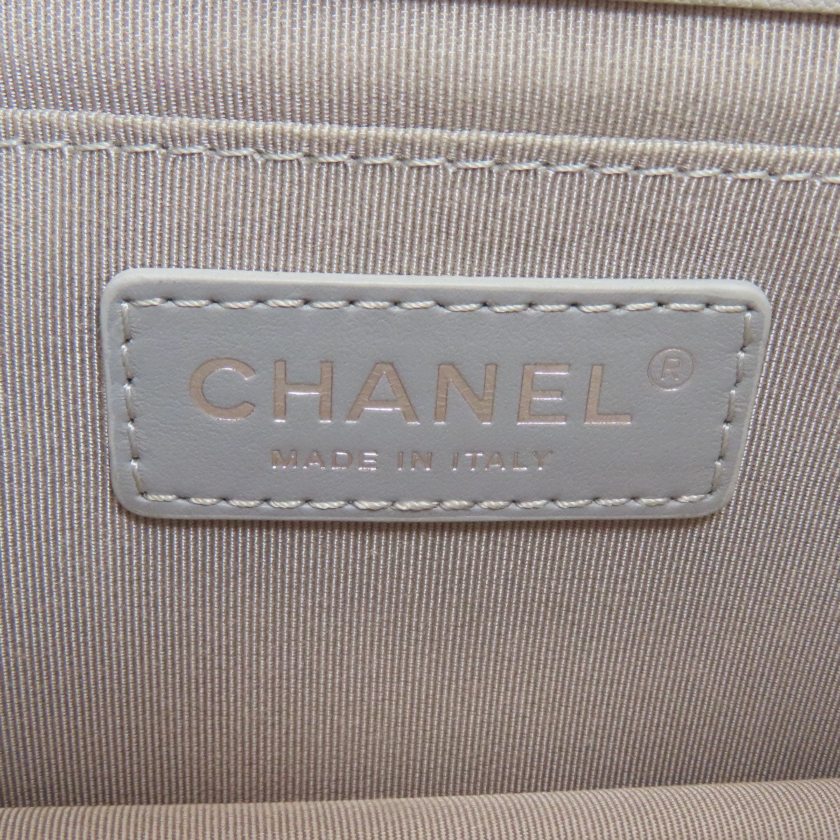 CHANEL Half COCO Mark SilverHardware Shoulder Bag Calf Ladies [Used]