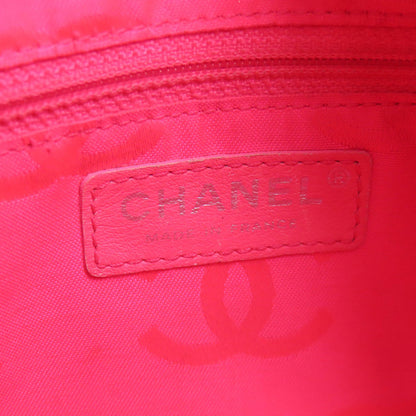 CHANEL CAMBON LINE SilverHardware Tote Bag Calf Ladies [Used]