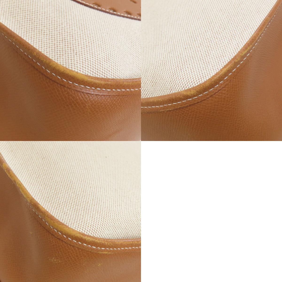 HERMES Evelyne1 GM Gold GoldHardware Shoulder Bag Tower ash Ladies [Used]