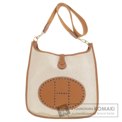 HERMES Evelyne1 GM Gold GoldHardware Shoulder Bag Tower ash Ladies [Used]