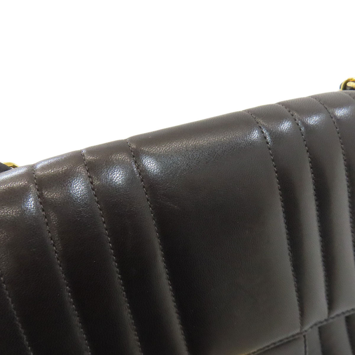 CHANEL Mademoiselle ChainShoulder GoldHardware Shoulder Bag Lambskin Ladies [Used]