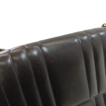 CHANEL Mademoiselle ChainShoulder GoldHardware Shoulder Bag Lambskin Ladies [Used]