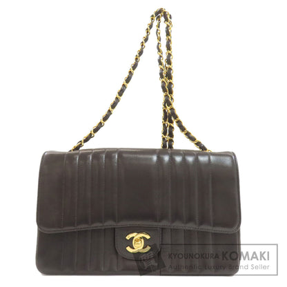 CHANEL Mademoiselle ChainShoulder GoldHardware Shoulder Bag Lambskin Ladies [Used]