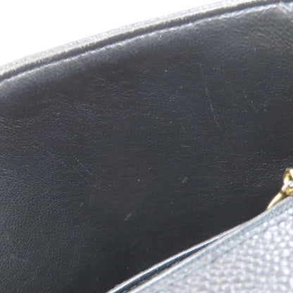 CHANEL Mademoiselle ChainShoulder GoldHardware Shoulder Bag Grained Calfskin Skin Ladies [Used]