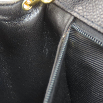 CHANEL Mademoiselle ChainShoulder GoldHardware Shoulder Bag Grained Calfskin Skin Ladies [Used]