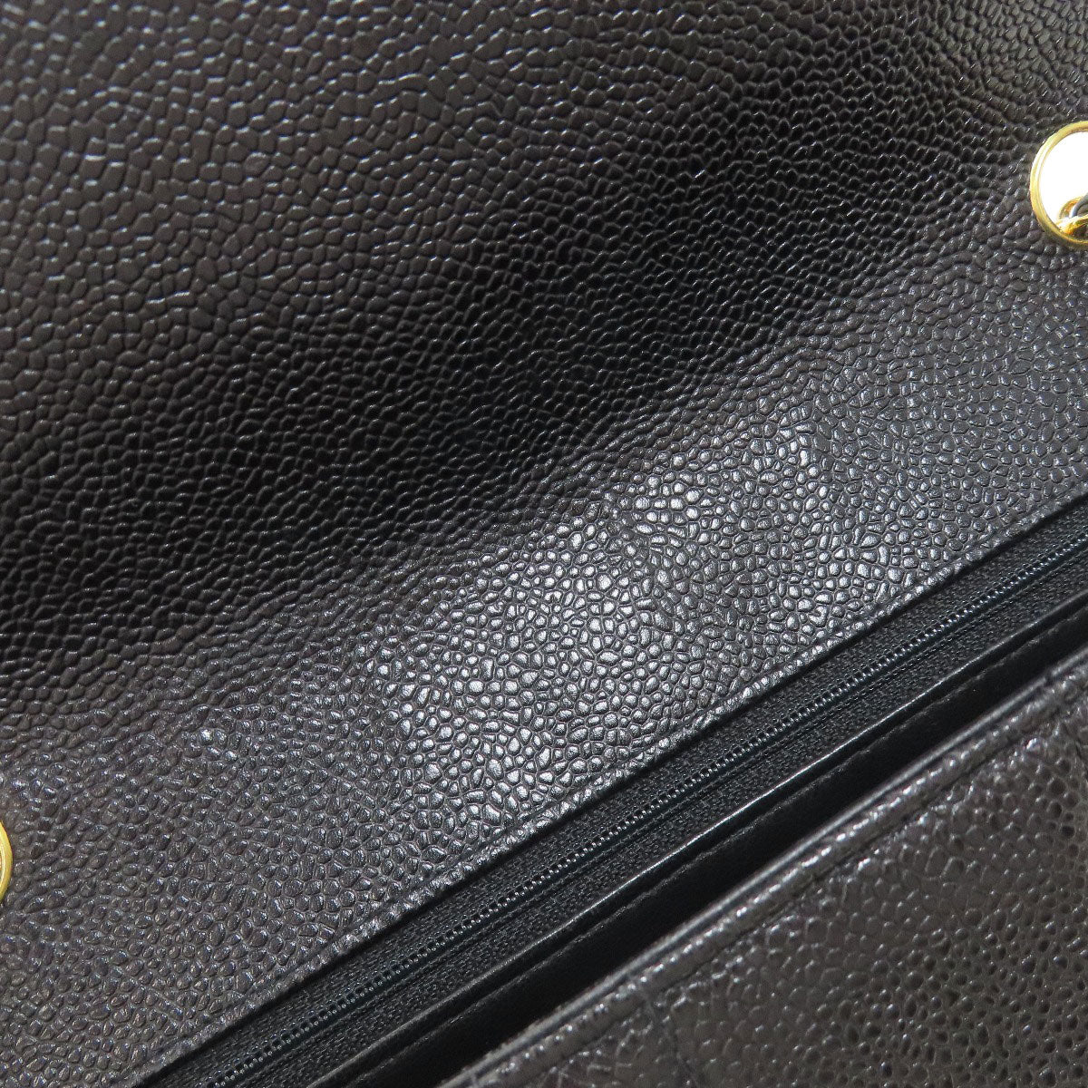 CHANEL Mademoiselle ChainShoulder GoldHardware Shoulder Bag Grained Calfskin Skin Ladies [Used]