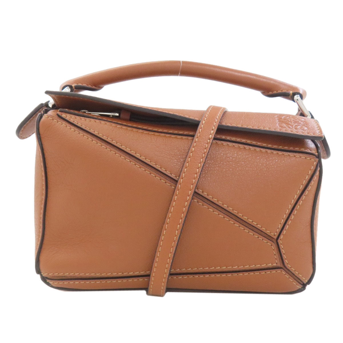 LOEWE Puzzle bag mini 2WAY Handbag Calf Ladies [Used]