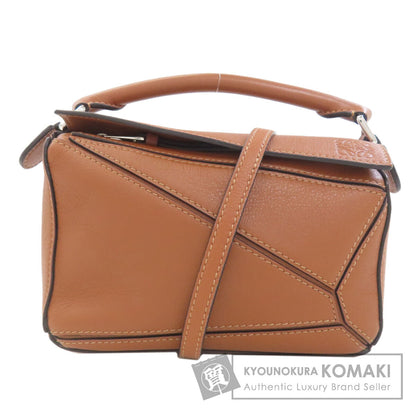 LOEWE Puzzle bag mini 2WAY Handbag Calf Ladies [Used]