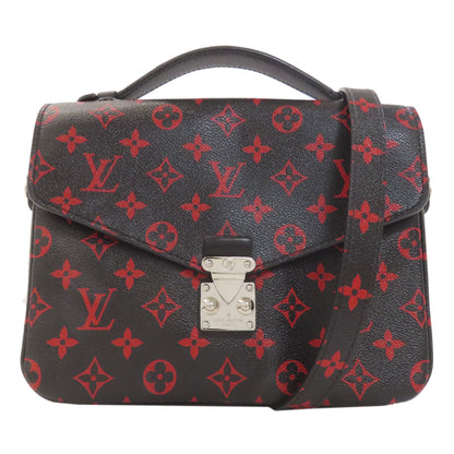 LOUIS VUITTON M41462 Pochette Metis MM Enfla Rouge Handbag Monogram canvas Ladies [Used]