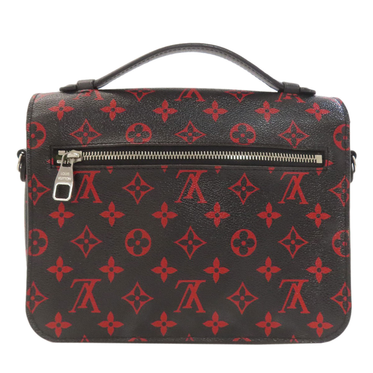 LOUIS VUITTON M41462 Pochette Metis MM Enfla Rouge Handbag Monogram canvas Ladies [Used]