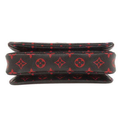LOUIS VUITTON M41462 Pochette Metis MM Enfla Rouge Handbag Monogram canvas Ladies [Used]